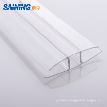 H connecting profile using for connect two polycarbonate sheet, profile roofing sheets